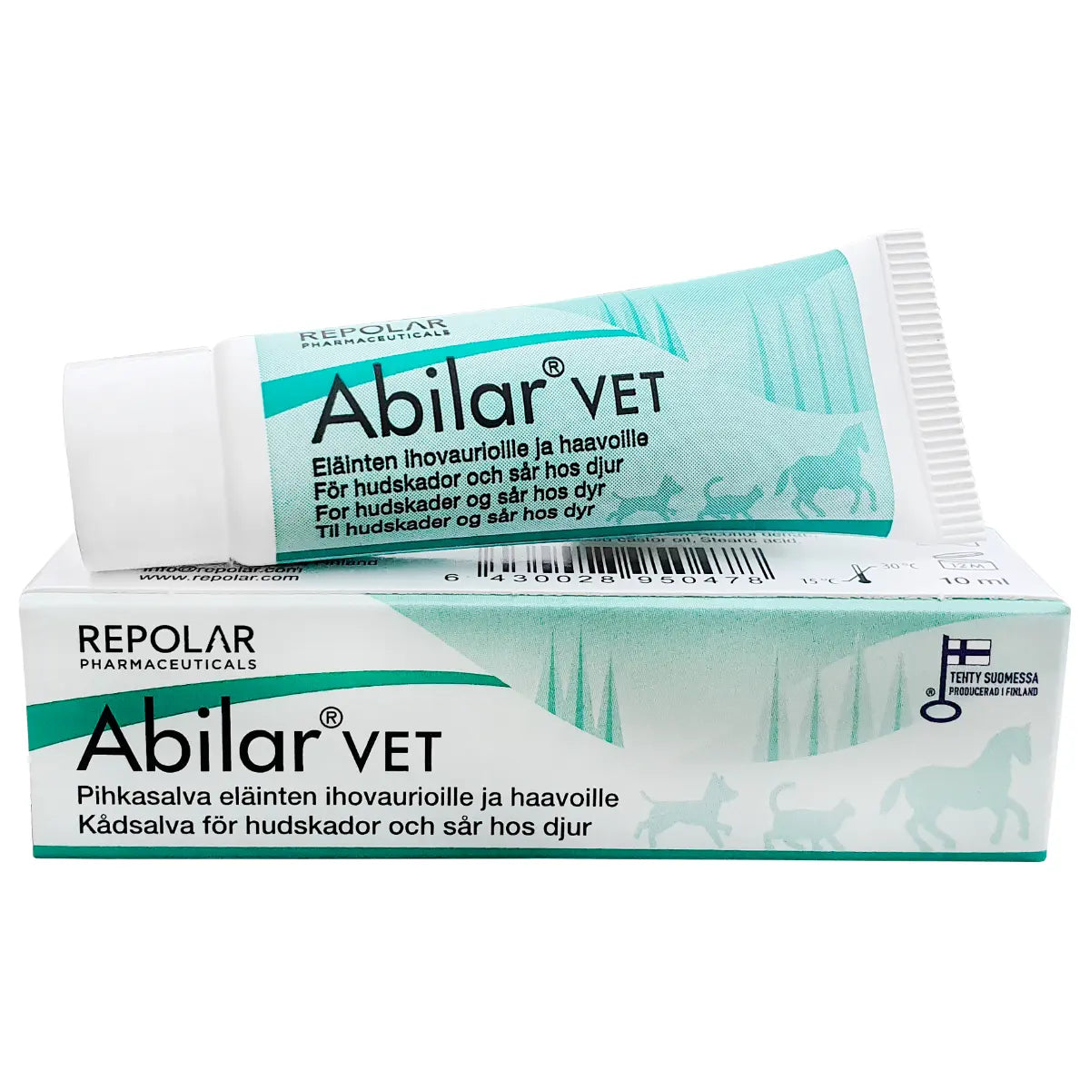 ABILAR Vet pihkasalva 10 ml eläinten ihovaurioille