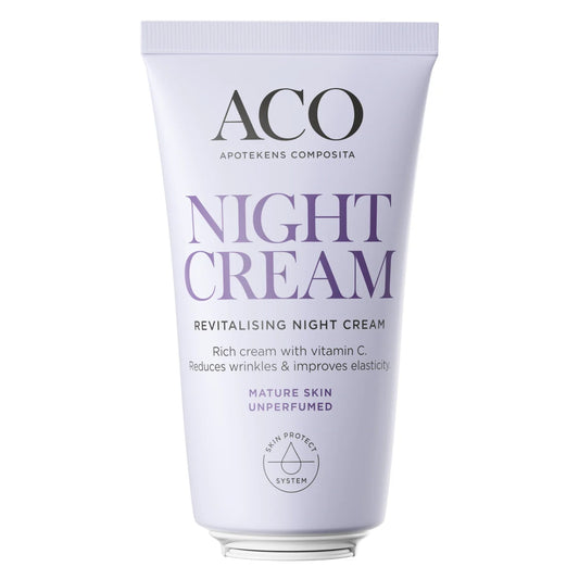 ACO Face Anti Age Revitalising Night Cream 50 ml – ravitseva yövoide aikuiselle iholle