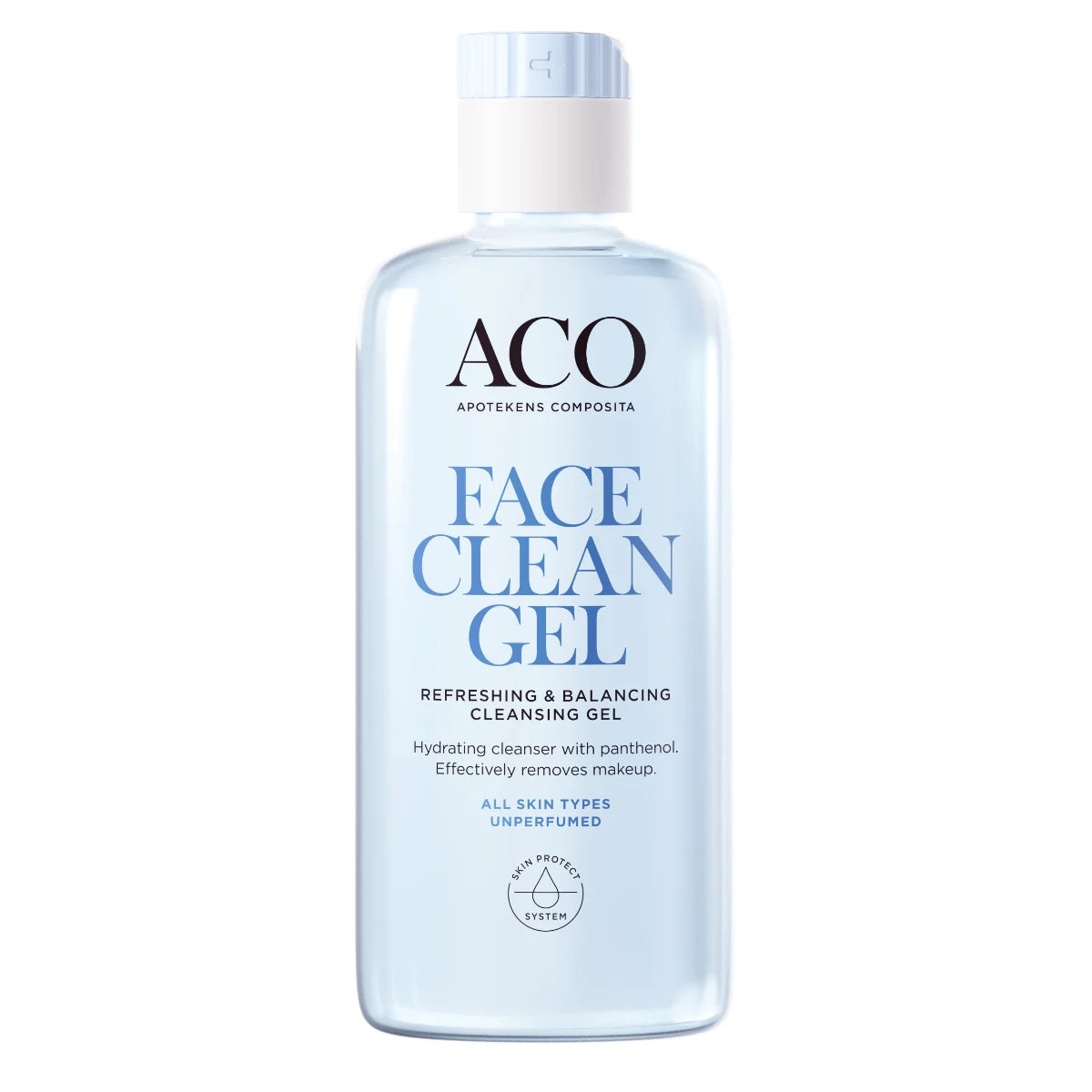 ACO Face Refreshing &amp; Balancing Cleansing Gel 200 ml – hajusteeton puhdistusgeeli herkälle iholle