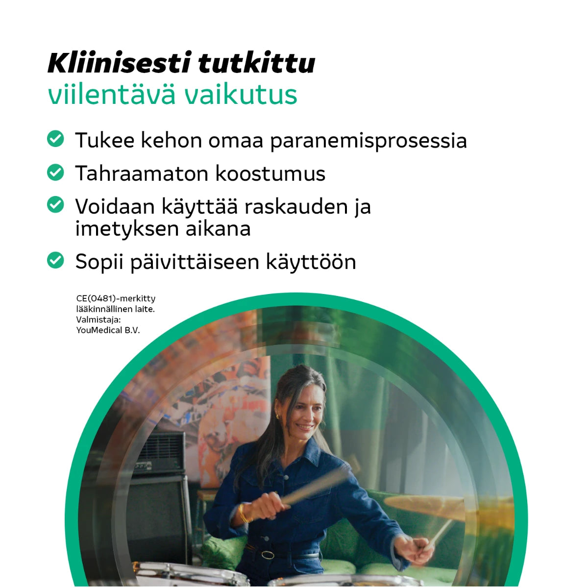 ActiProct Geeli + asetin 30 g viilentävä vaikutus