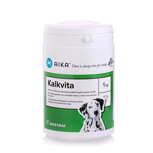 AIKA Kalkivita 1 kg kalkki- ja vitamiinivalmiste koirille
