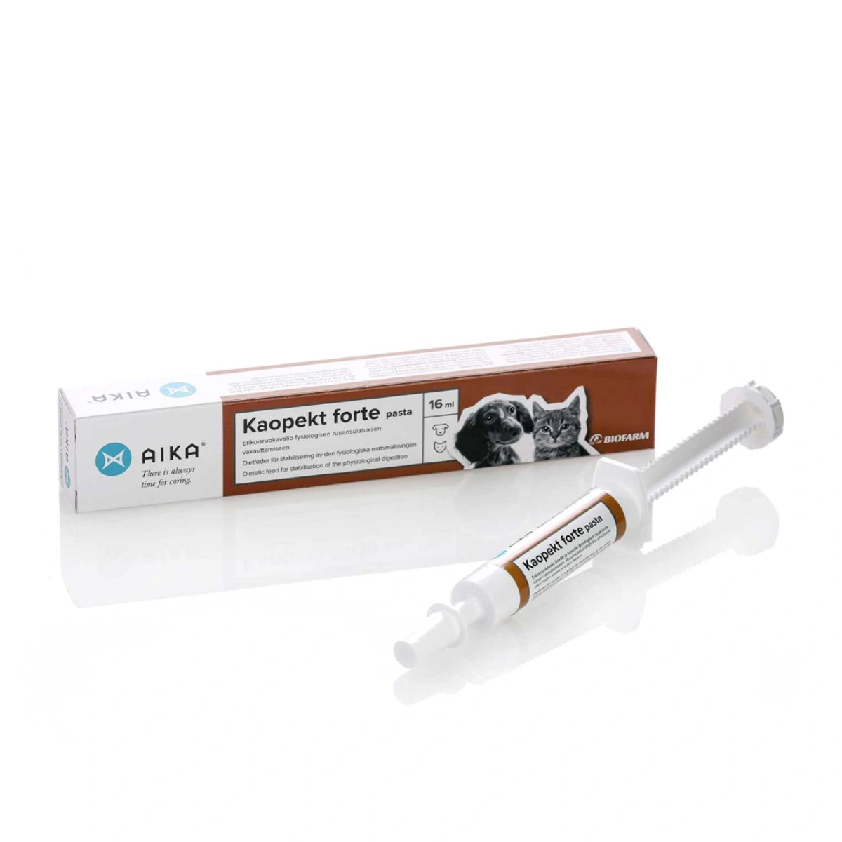 AIKA Kaopekt Forte pasta 16 ml ruoansulatuksen vakauttamiseen eläimillä