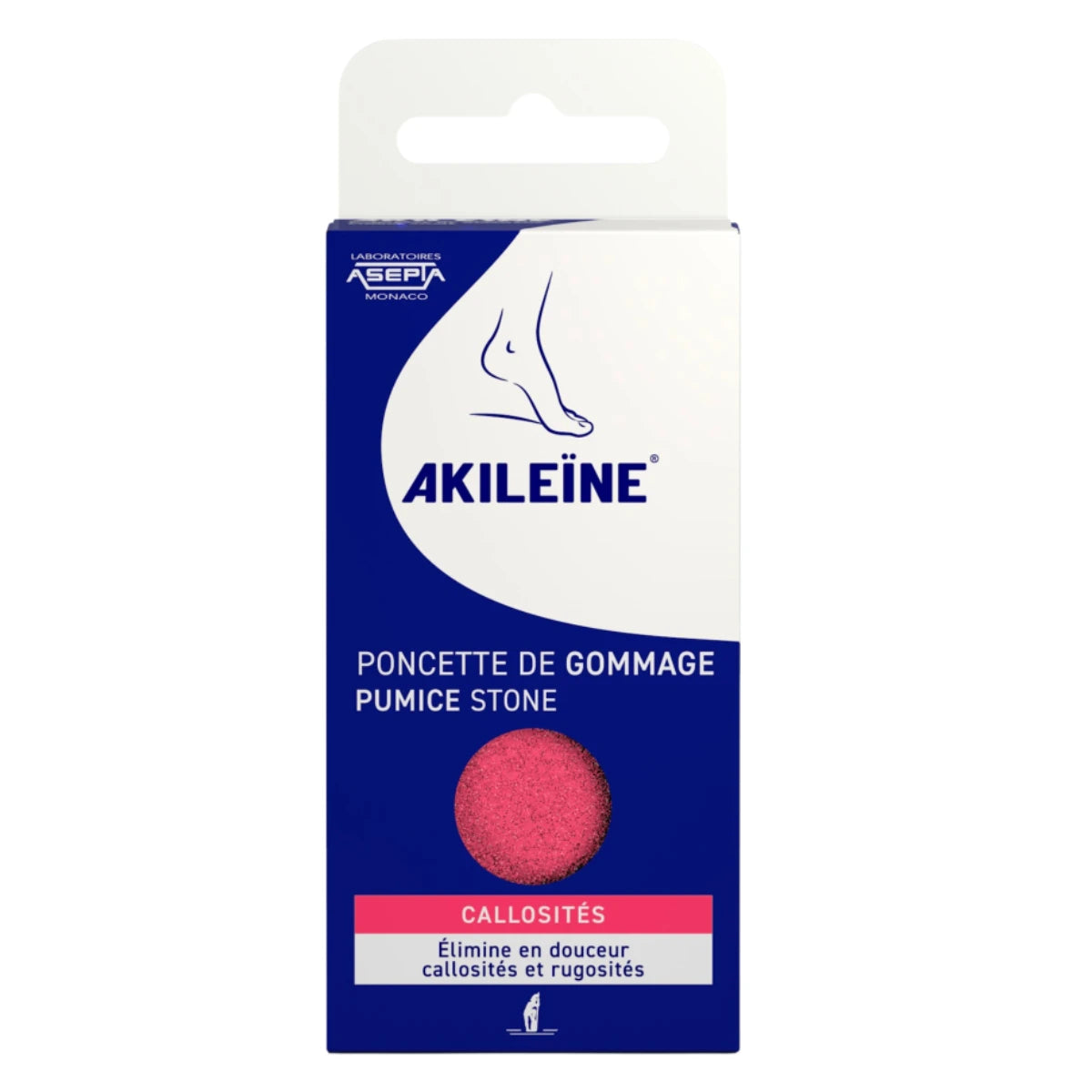 AKILEÏNE® Pumice Stone Hohkakivi 1 kpl –Tehokas hohkakivi kovettumien ja karheuden poistoon