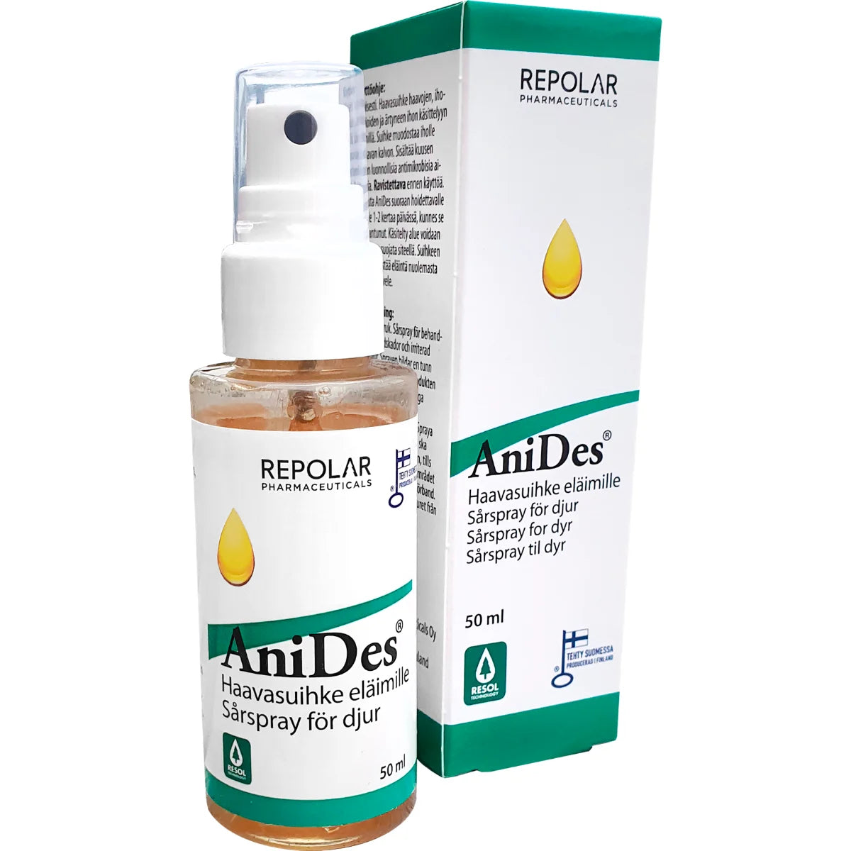 ANIDES haavasuihke eläimille 50 ml