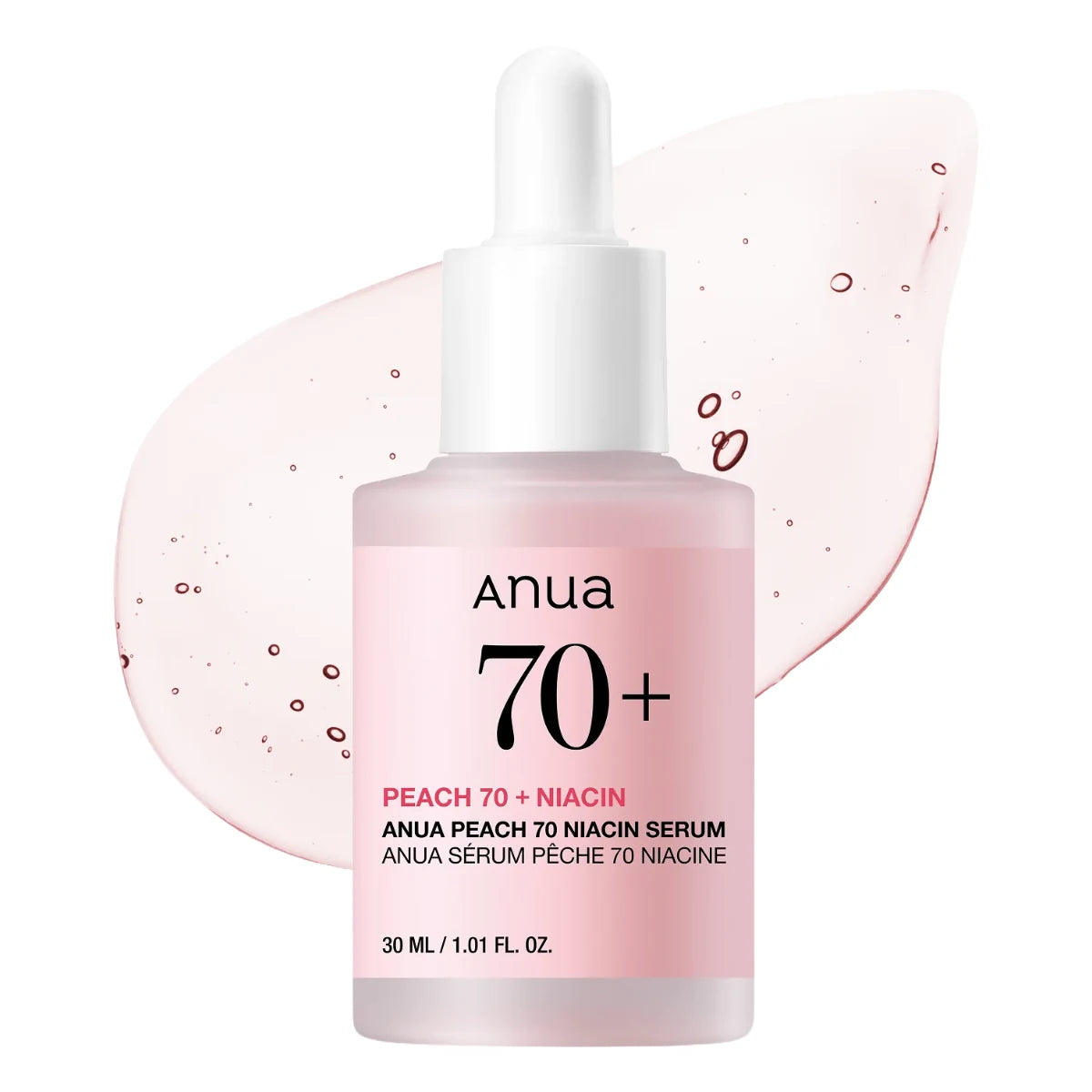 Anua Peach 70% Niacin Serum niasiiniamidi kasvoseerumi