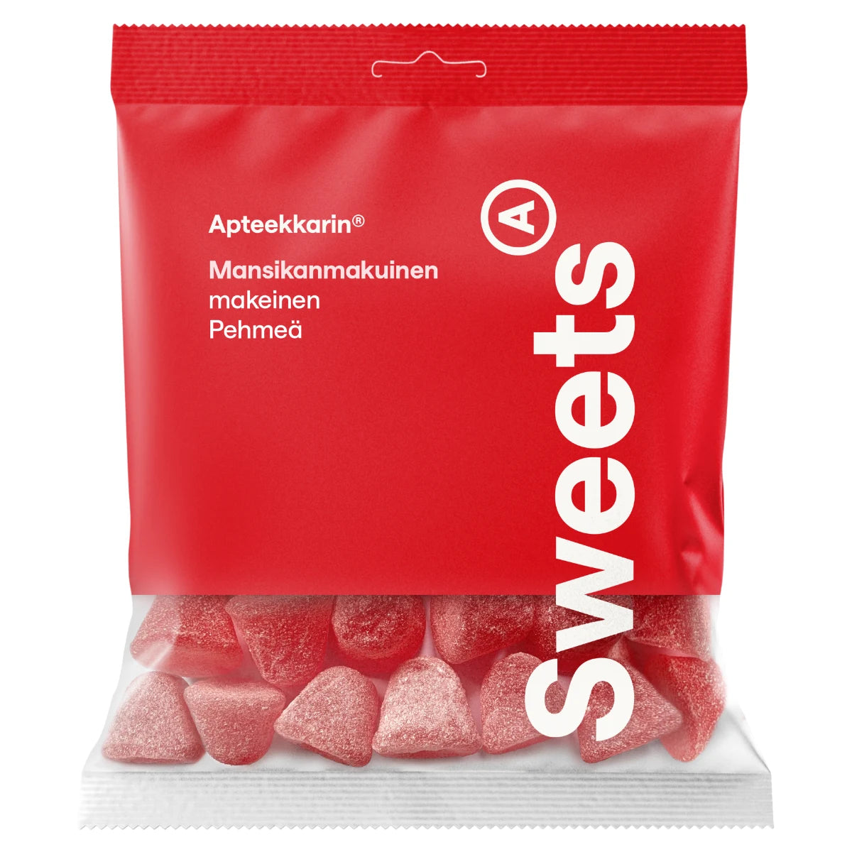 Apteekkarin pehmeä mansikkamakeinen 60 g
