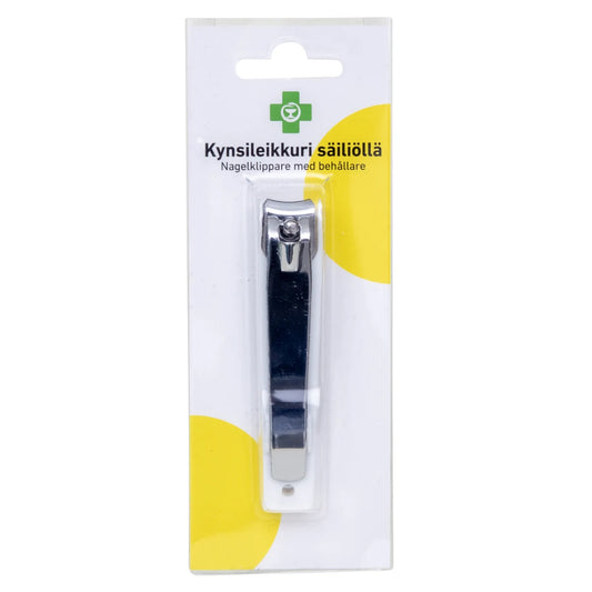 APTEEKKI Kynsileikkuri säiliöllä 1 kpl