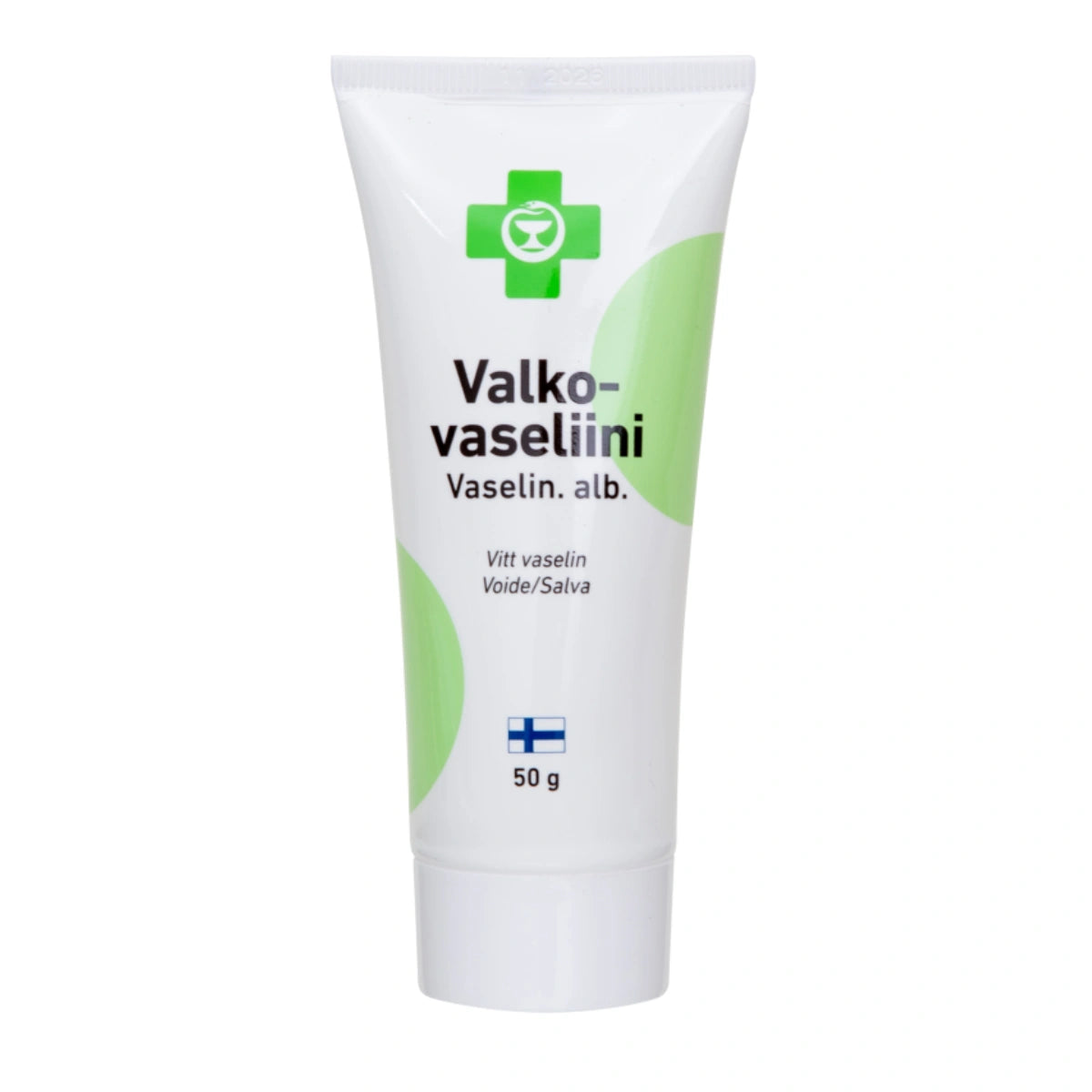 APTEEKKI Valkovaseliini 50 g hajustamaton ja väriaineeton, joka suojaa hankaukselta