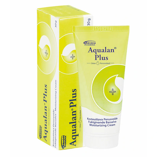 AQUALAN Plus perusvoide 30 g pitkäkestoisesti kosteuttava geelimäinen voide