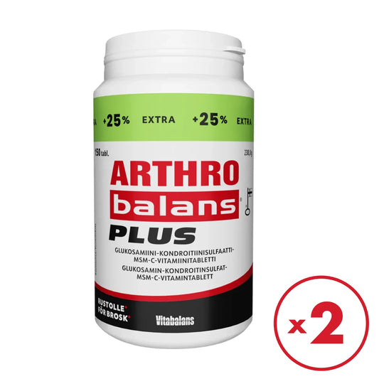 ARTHROBALANS Plus kampanjapakkaus 2x150 tabl