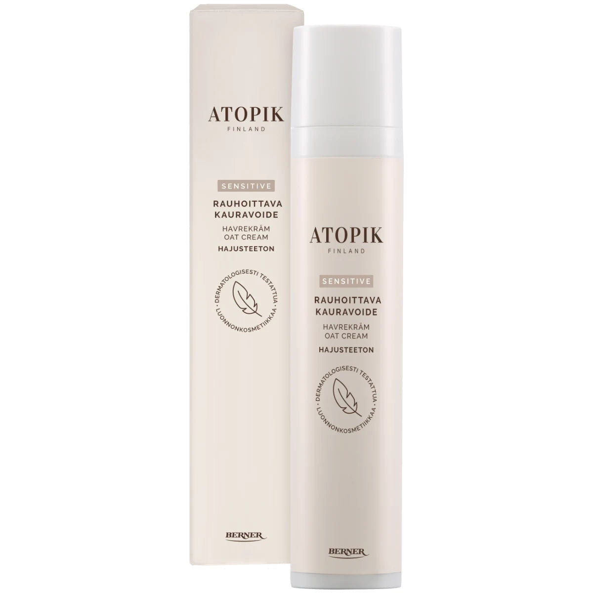 Atopik Sensitive Rauhoittava Kauravoide 50 ml – Hajusteeton hoito kuivalle ja herkälle iholle