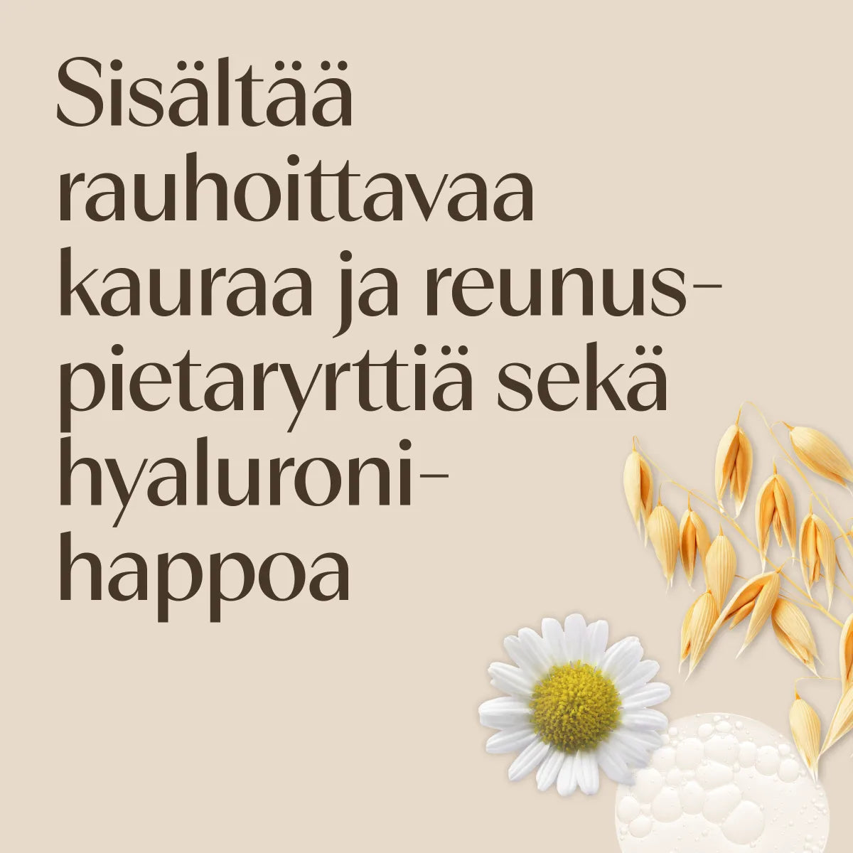 Aveeno Calm + Restore Foaming Cleanser 200 ml – sisältää rauhoittavaa kauraa