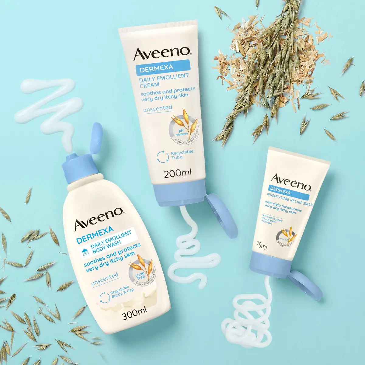 Aveeno-Dermexa-tuoteperhe