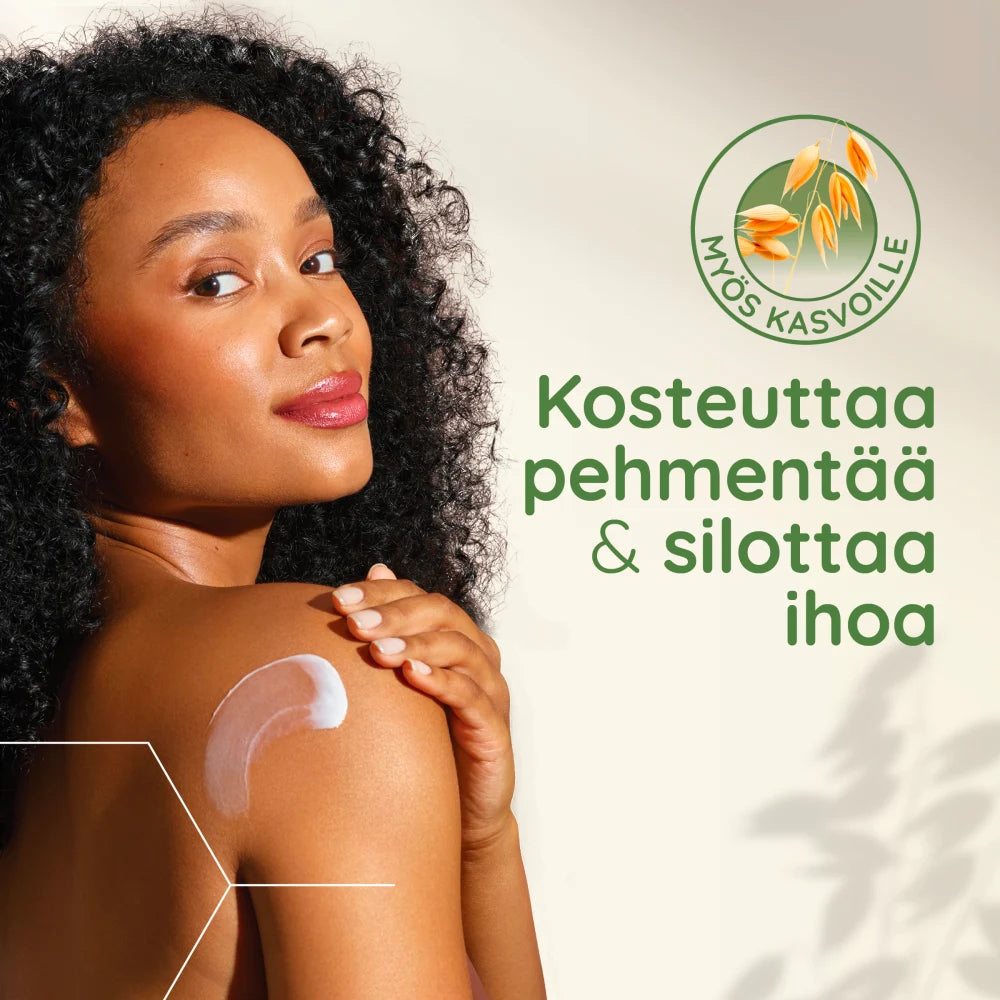 AVEENO Daily Moisturising Creamy Oil öljyvoide pehmentää ihoa