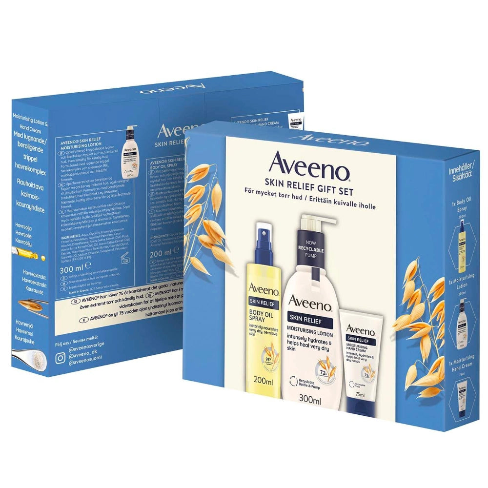 AVEENO Skin Relief lahjapakkaus 1 kpl