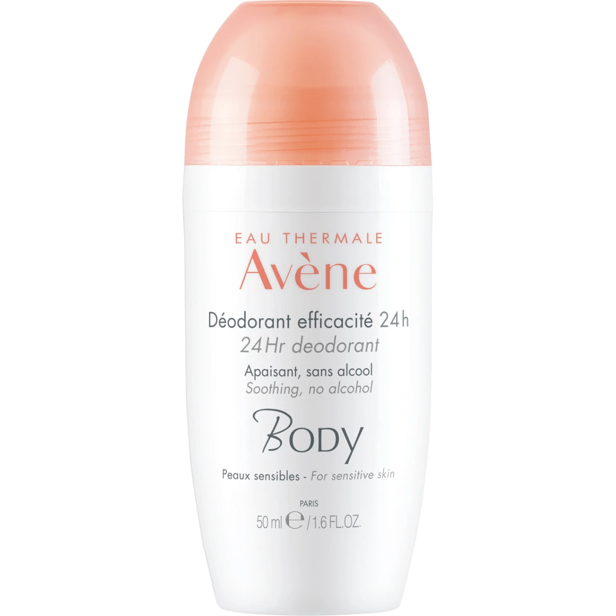 AVENE 24h deodorantti 50 ml rauhoittava, herkälle iholle