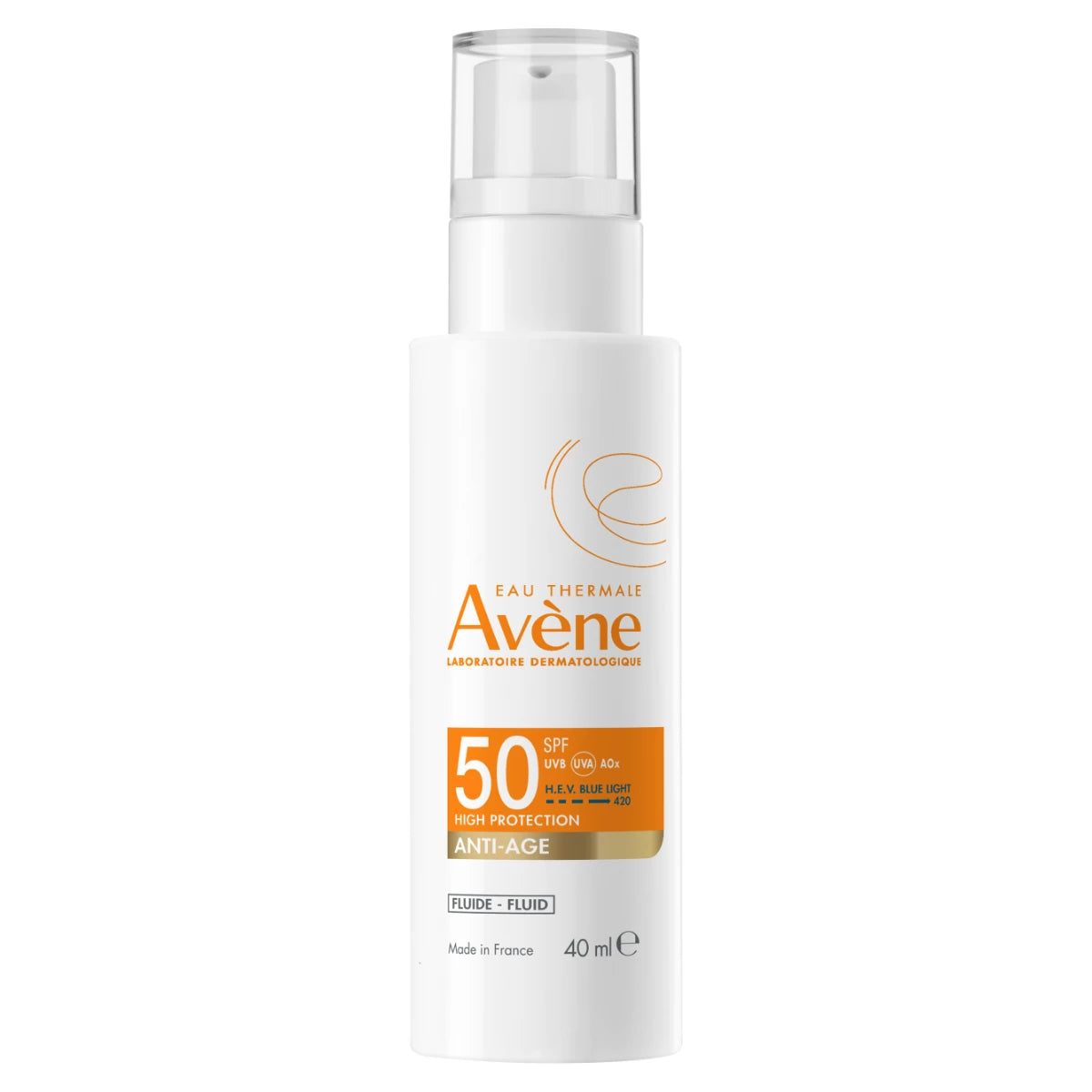 Avène Anti-Age SPF50 – ikääntymistä ehkäisevä aurinkosuojavoide kasvoille, 40 ml
