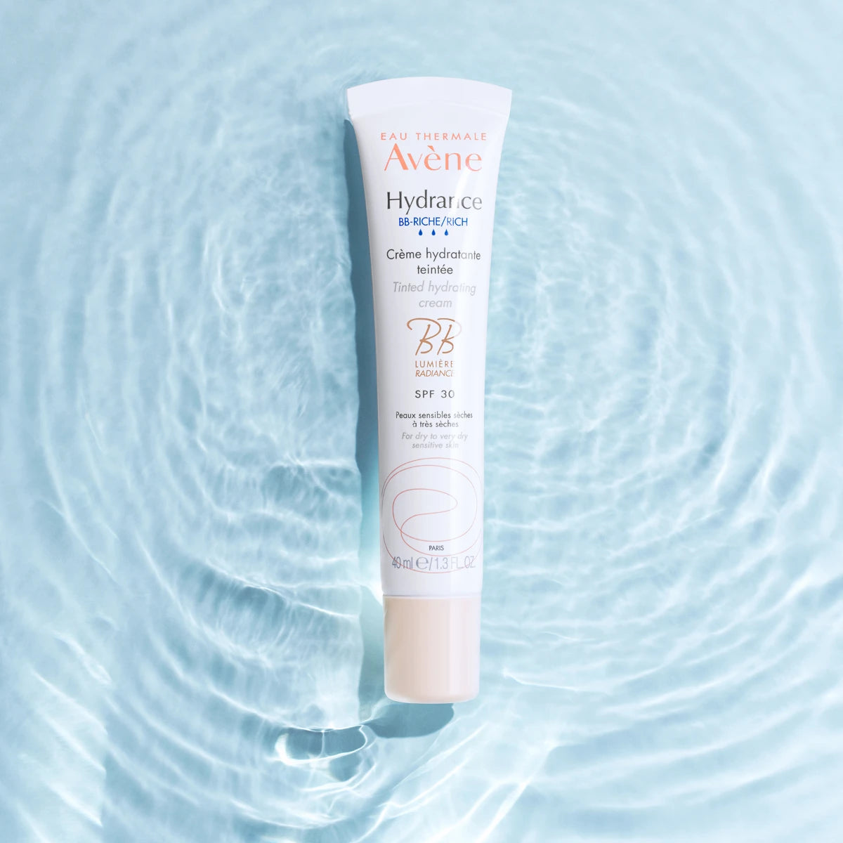 AVENE Hydrance BB Rich Cream keveysti sävytettävä kosteuttava hoitovoide 40 ml