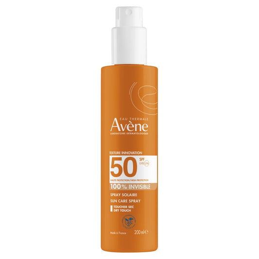 Avène Sun Spray SPF50 – tehokas aurinkosuojasuihke herkälle iholle