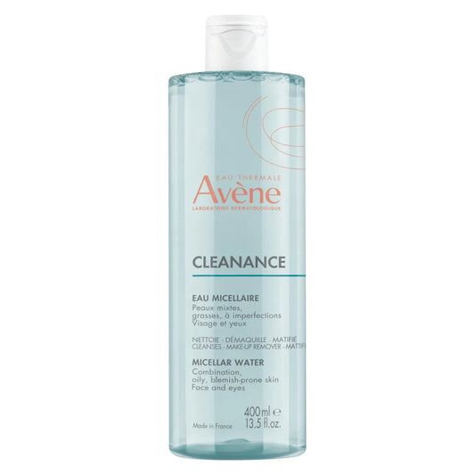 AVENE Cleanance Micellar Water 400 ml rasvoittuvalle iholle