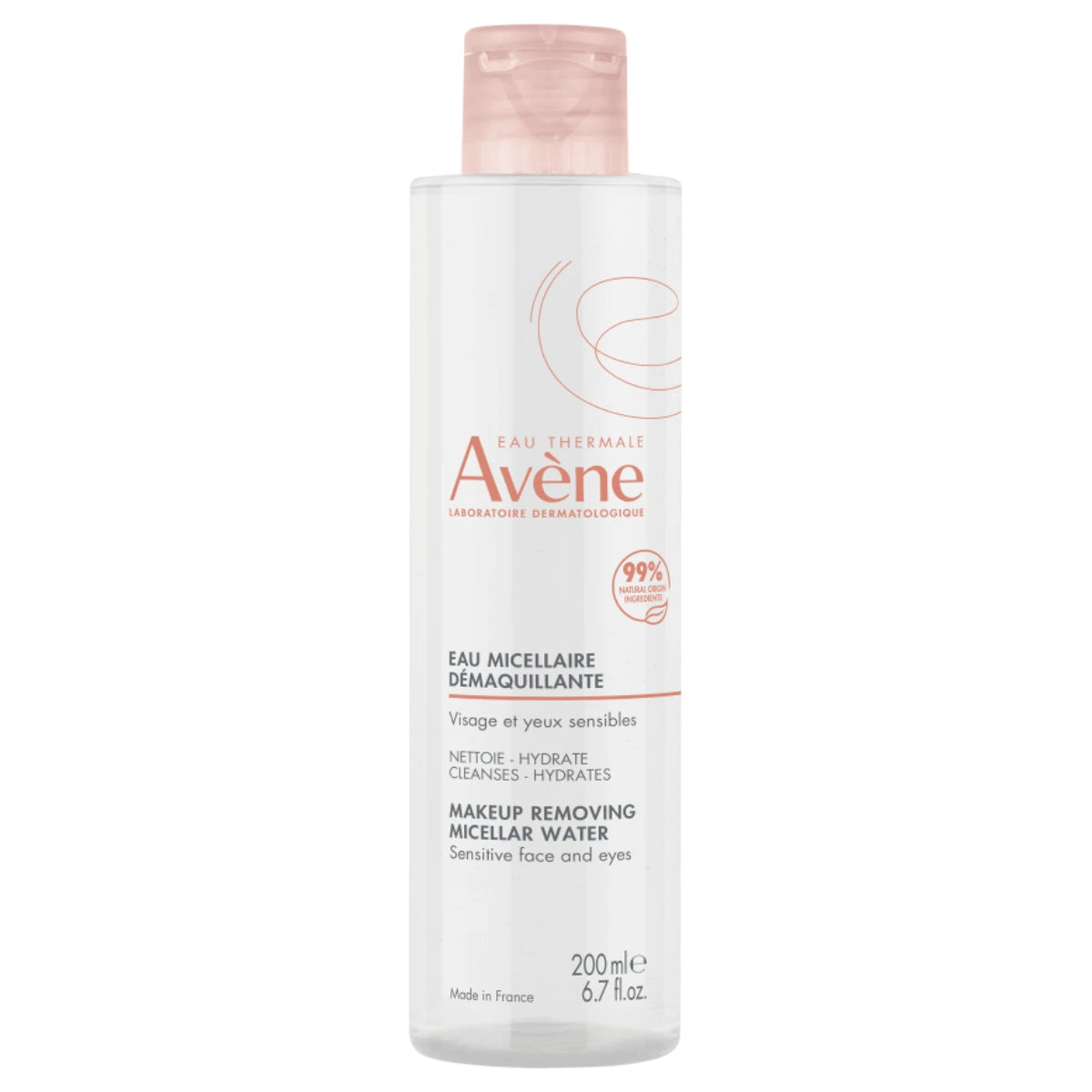 AVENE Micellar Lotion silmä- ja kasvomeikin poistoaine 200 ml