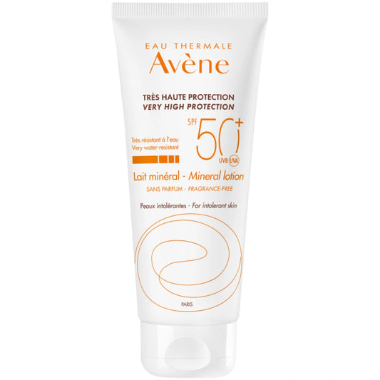 AVENE Sun Mineral Lotion SPF50+ mineraaliaurinkosuoja 100 ml
