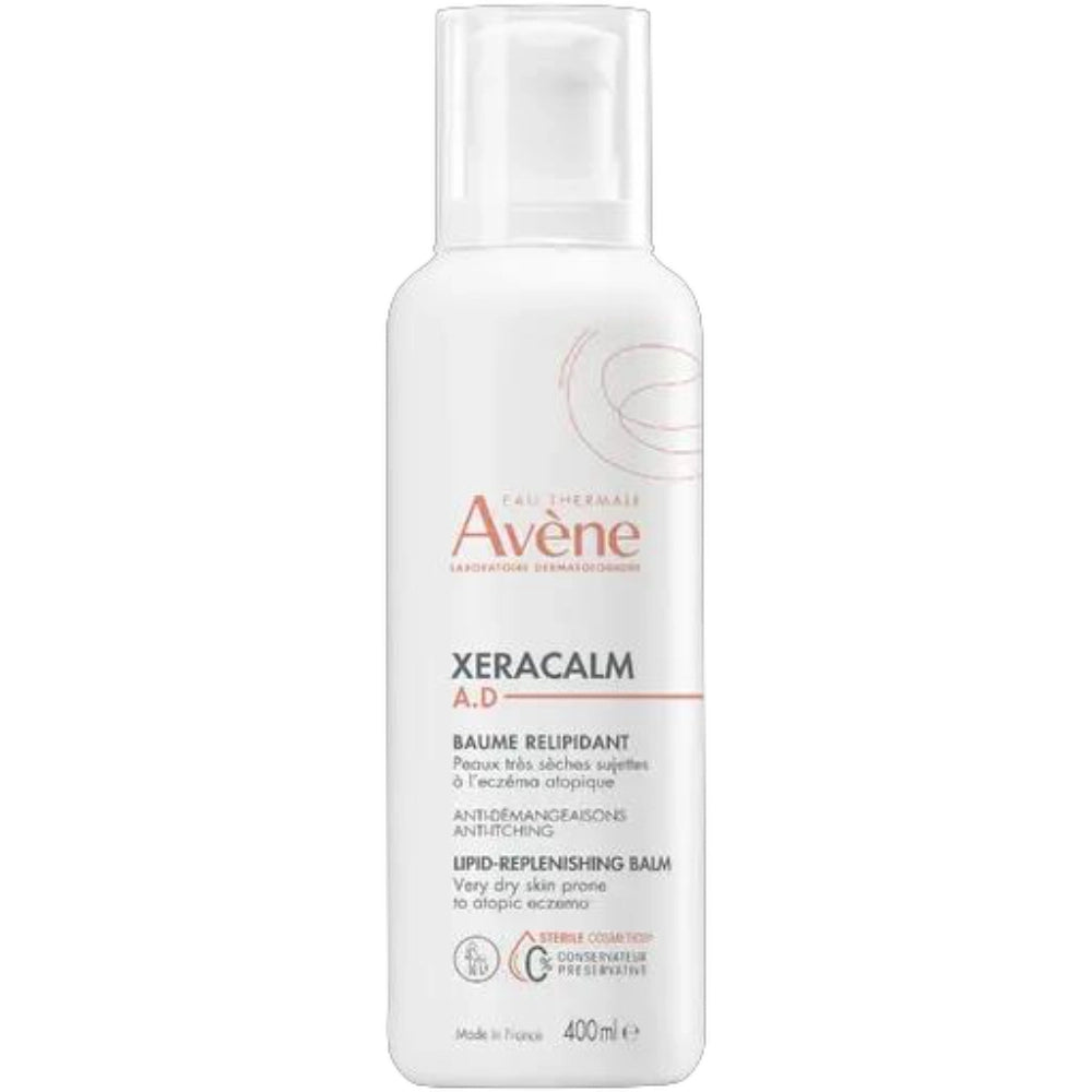 AVENE Xeracalm A.D Balm hoitovoide kuivalle atooppiselle, kutisevalle ja ärtyneelle iholle 400 ml