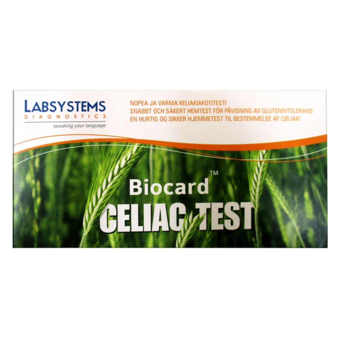 BIOCARD Keliakiatesti 1 kpl keliakiakotitesti
