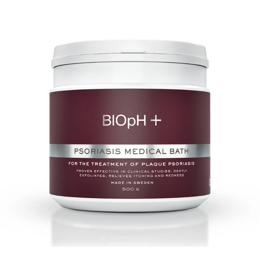 BIOpH+ Psoriasis Medical Bath Hoitava kylpy/haude 500 g