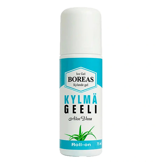 Boreas Kylmägeeli Roll-On 75 ml – Viilentävä apu lihasjännityksiin ja kipuihin