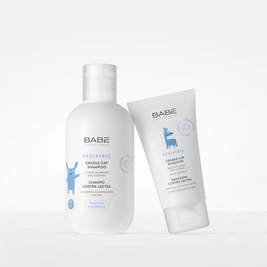 BABE Pediatric Cradle Cap Kit karstan poistoon 200 + 50 ml