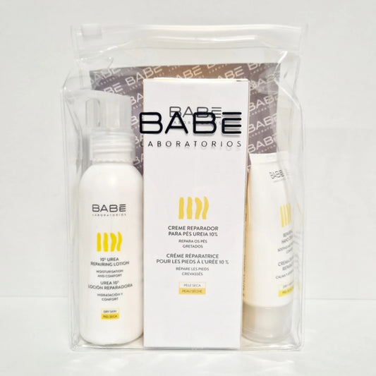 Babé Urea Body Kit 1 kpl – tehokas hoitosetti kuivalle iholle