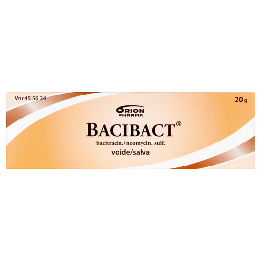 BACIBACT 5 mg/g/500 IU/g voide 20 g