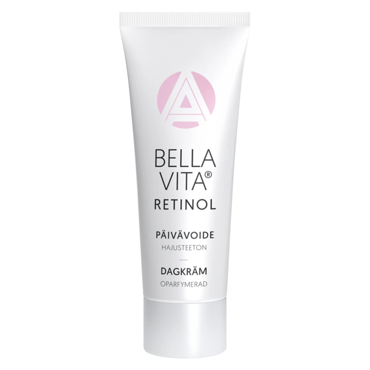 BELLAVITA Päivävoide hajusteeton 75 g sisältää A-vitamiinia, joka auttaa silottamaan ryppyjä