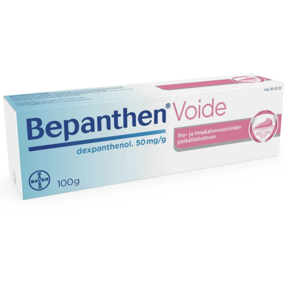 BEPANTHEN 50 mg/g voide 100 g iho- ja limakalvovaurioiden paikallishoitoon
