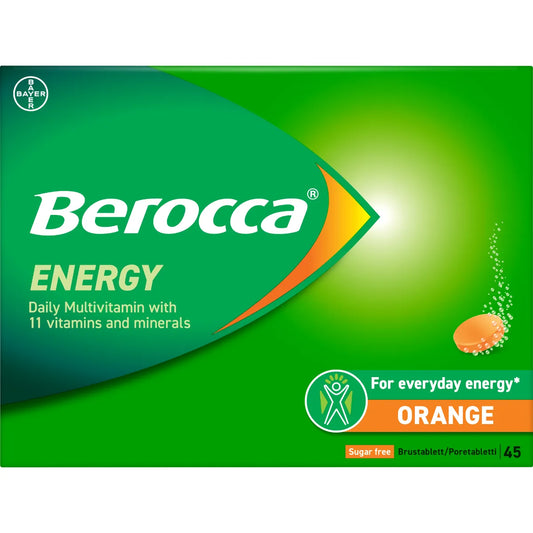 BEROCCA Energy Orange poretabletti 45 kpl