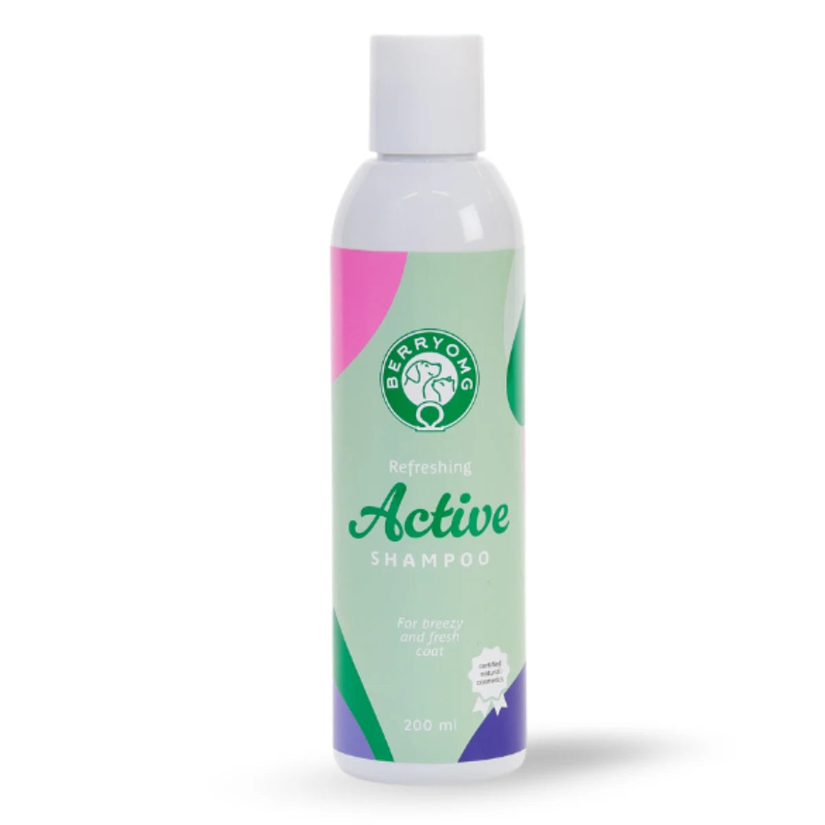 BerryOMG® Refreshing Active Shampoo 200 ml – Syväpuhdistava shampoo aktiivisille koirille