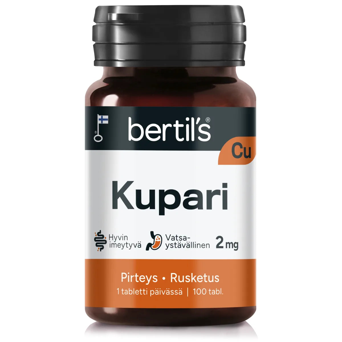 BERTILS Kelasin Kupari 2 mg 100 tabl