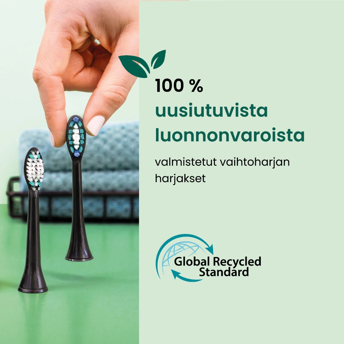 Beurer SC Plaque Eraser vaihtoharjoja sonic-sähköhammasharjaan 4 kpl