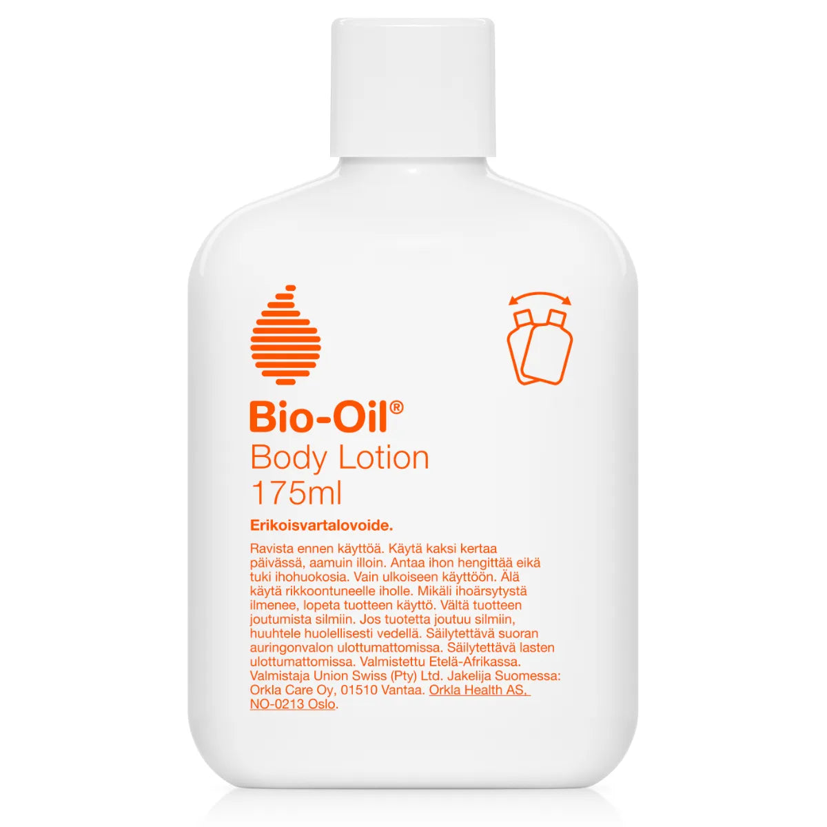 Bio-Oil Body Lotion Erikoisvartalovoide on erittäin öljypitoinen, tehokkaasti kosteuttava vartalovoide