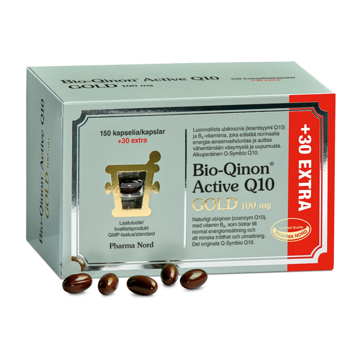 BIO-QINON Q10 Gold 100 mg Extra 150+30 kaps