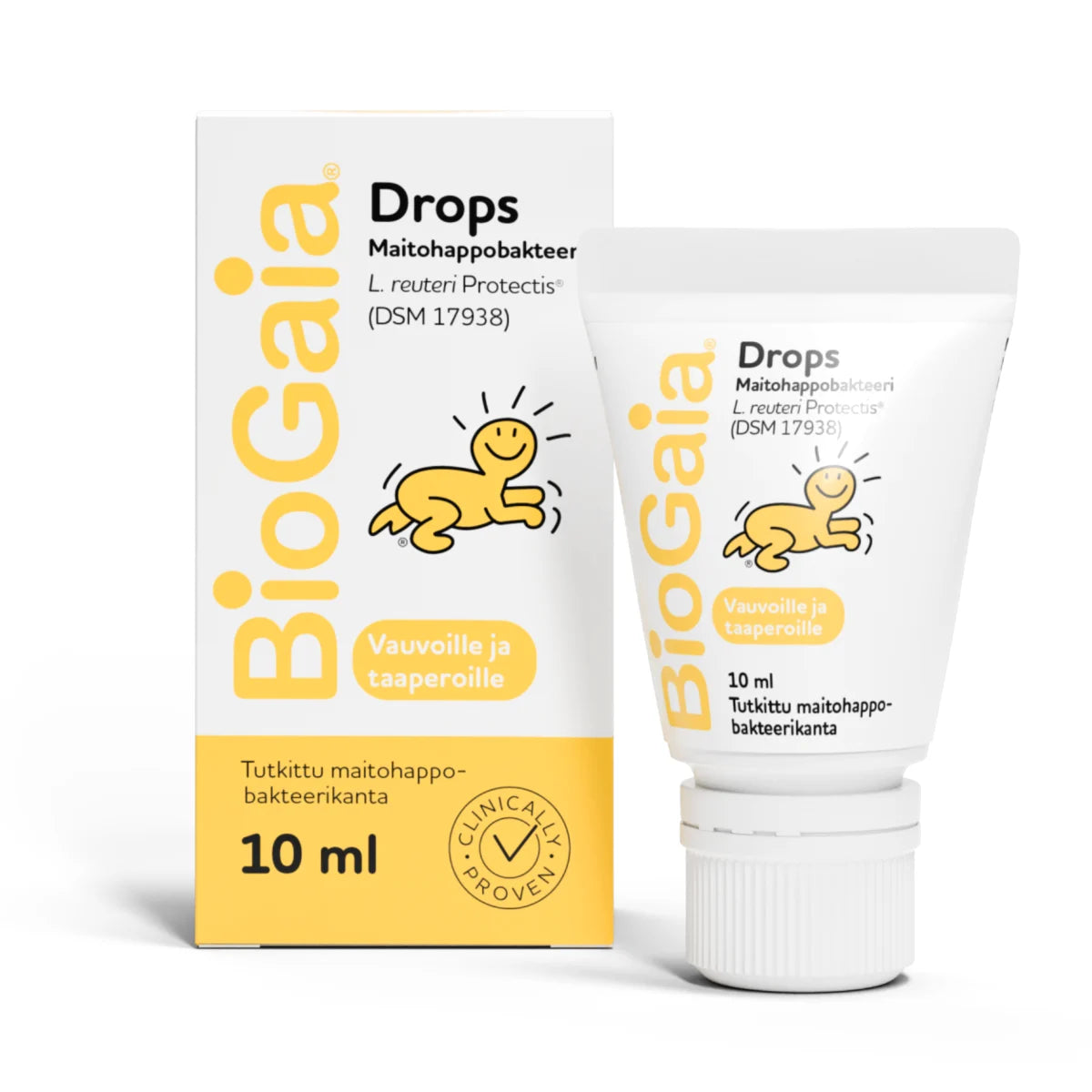 BIOGAIA Drops maitohappobakteeritippa 10 ml