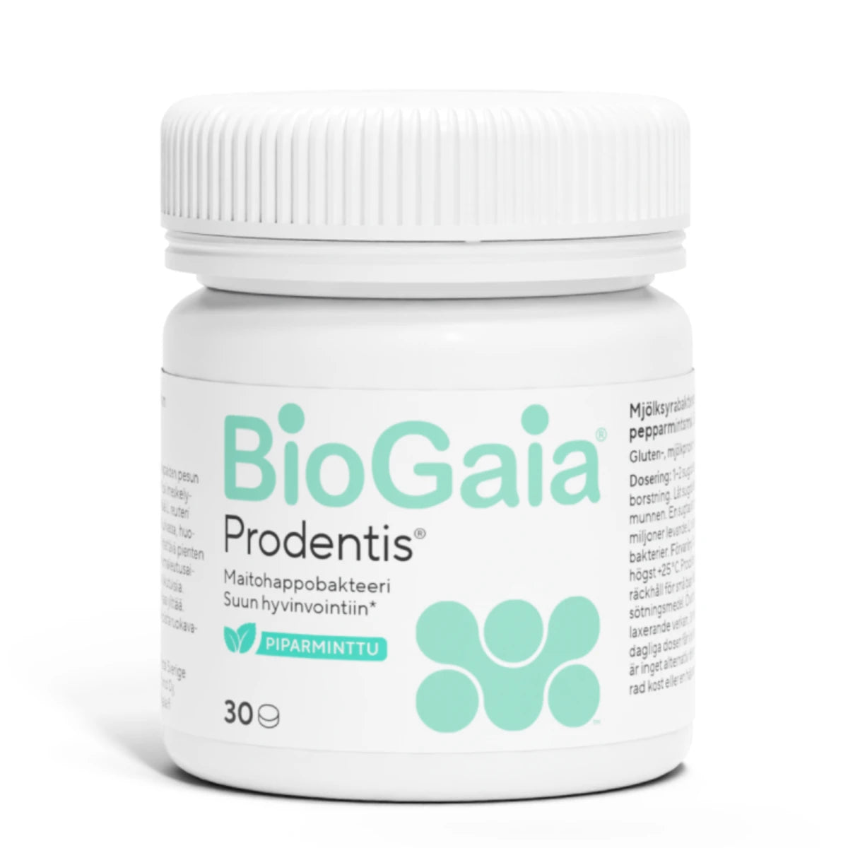 BioGaia Prodentis 30 tabl. – Maitohappobakteeri suun hyvinvointiiin