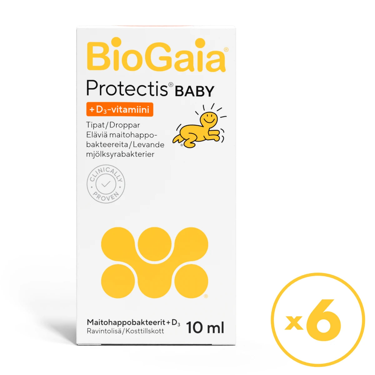 BioGaia Protectis Baby 6x10 ml