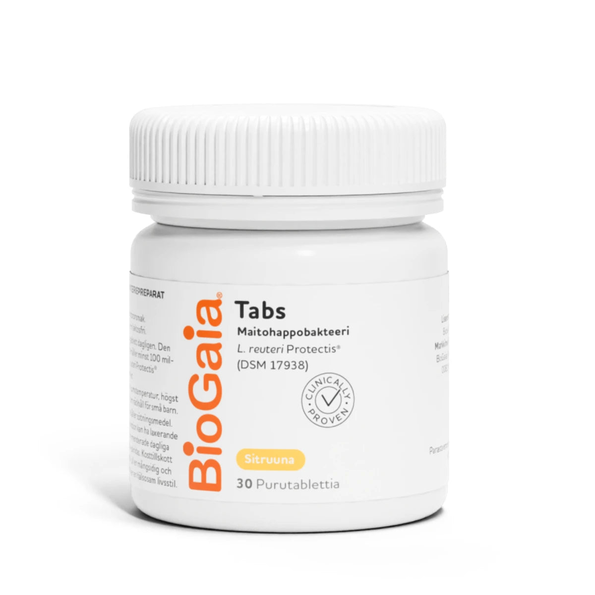 BIOGAIA Tabs Sitruuna tabletti 30 kpl purutabletti
