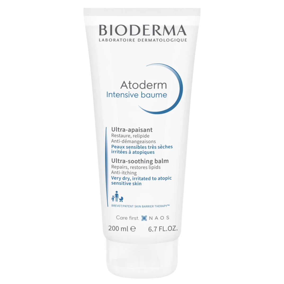 Bioderma Atoderm Intensive Baume 200 ml – Intensiivinen hoitobalsami erittäin kuivalle ja atooppiselle iholle