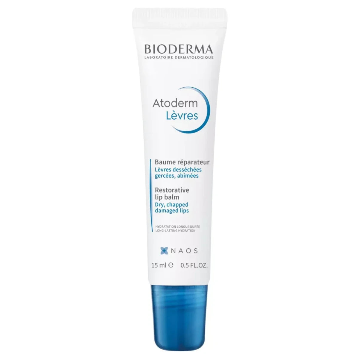 Bioderma Atoderm Lip Balm Stick 15 ml –Erittäin ravitseva huulivoide kuiville ja atooppisille huulille