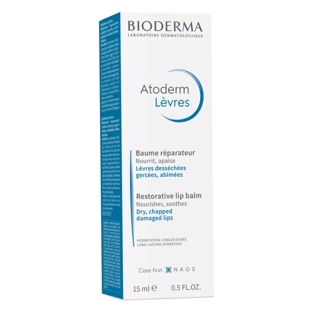 Bioderma Atoderm Lip Balm Stick huulivoide 15 ml 