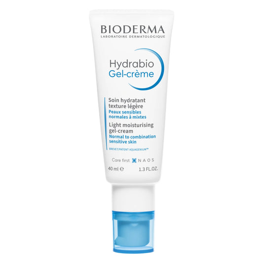 Bioderma Hydrabio Gel Geeliemulsio 40 ml – Raikas ja kevyt kosteuttava geelivoide normaalille, herkälle ja sekaiholle