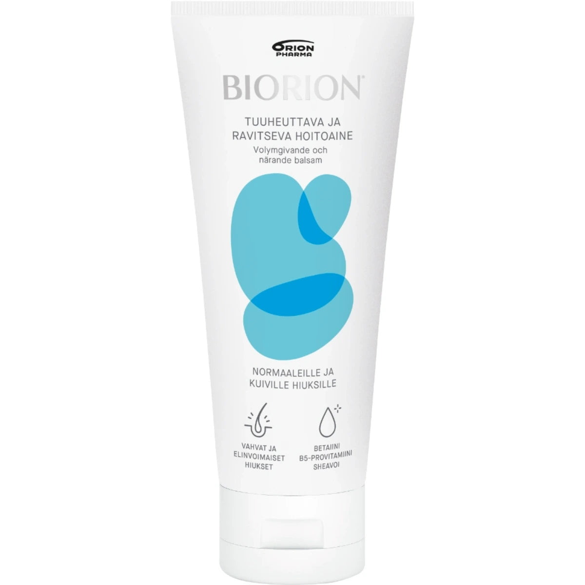 BIORION Hoitoaine 100 ml tuuheuttava ja ravitseva hoitoaine normaaleille ja kuiville hiuksille matkakoossa